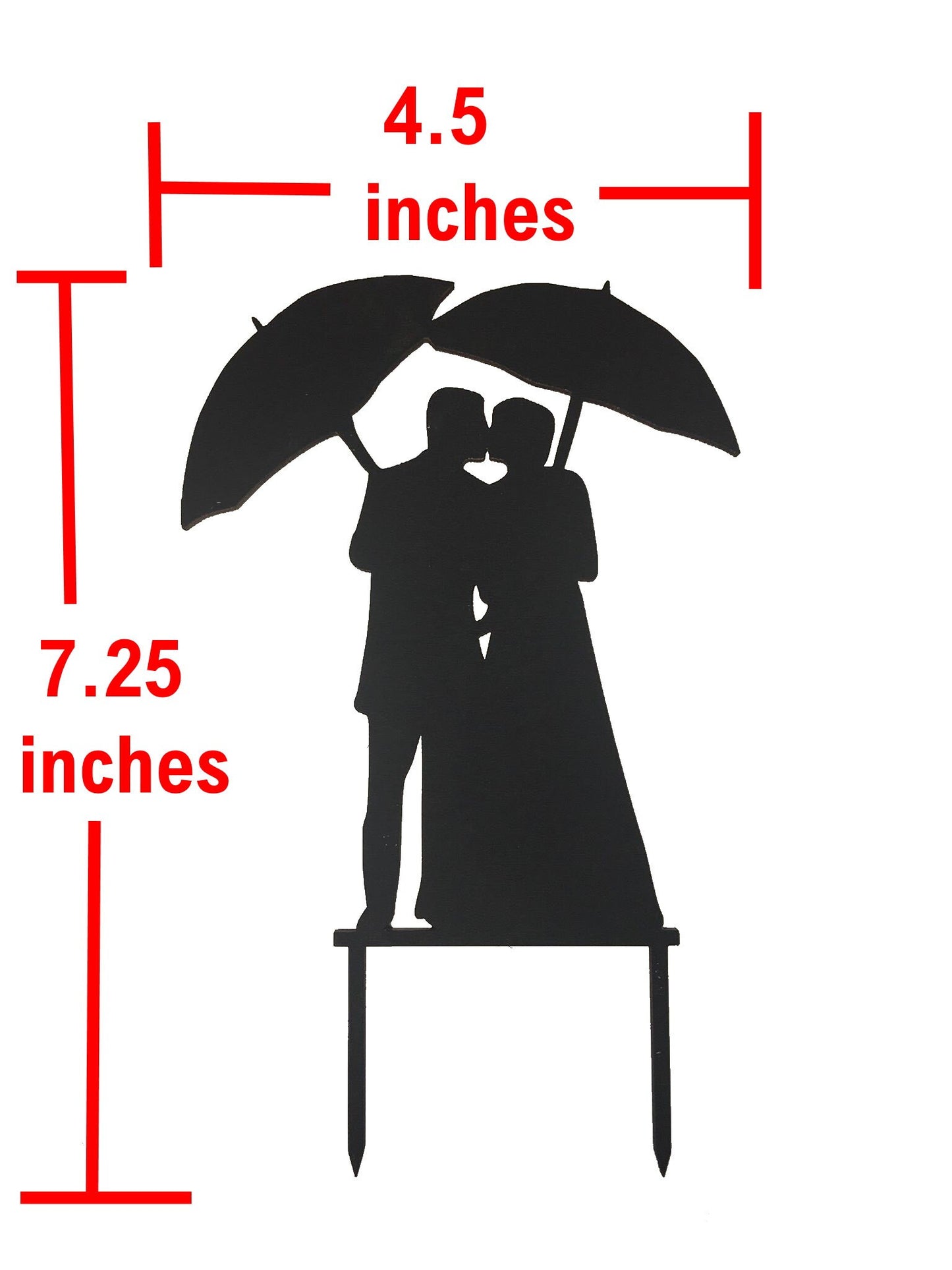 umbrella Wedding Cake Topper