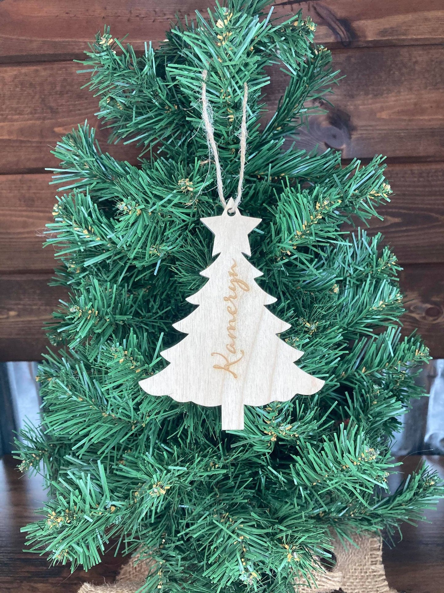 My First Christmas Double Sided 2021 Custom Ornament | Personalized Gift | Ships Fast