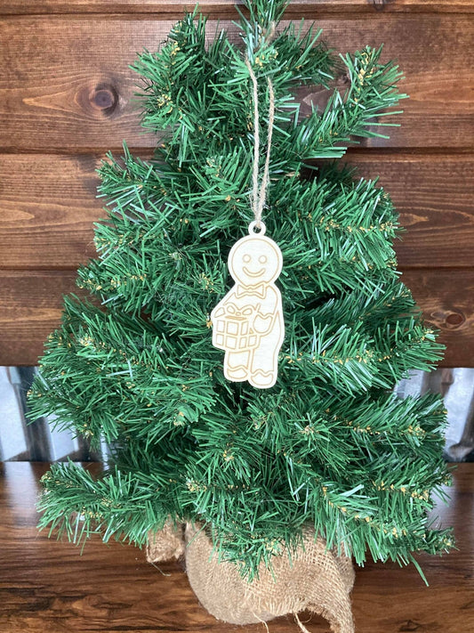Ginger Breadman D*ck In A Box Christmas Ornament | Personalized Gift | Ships Fast