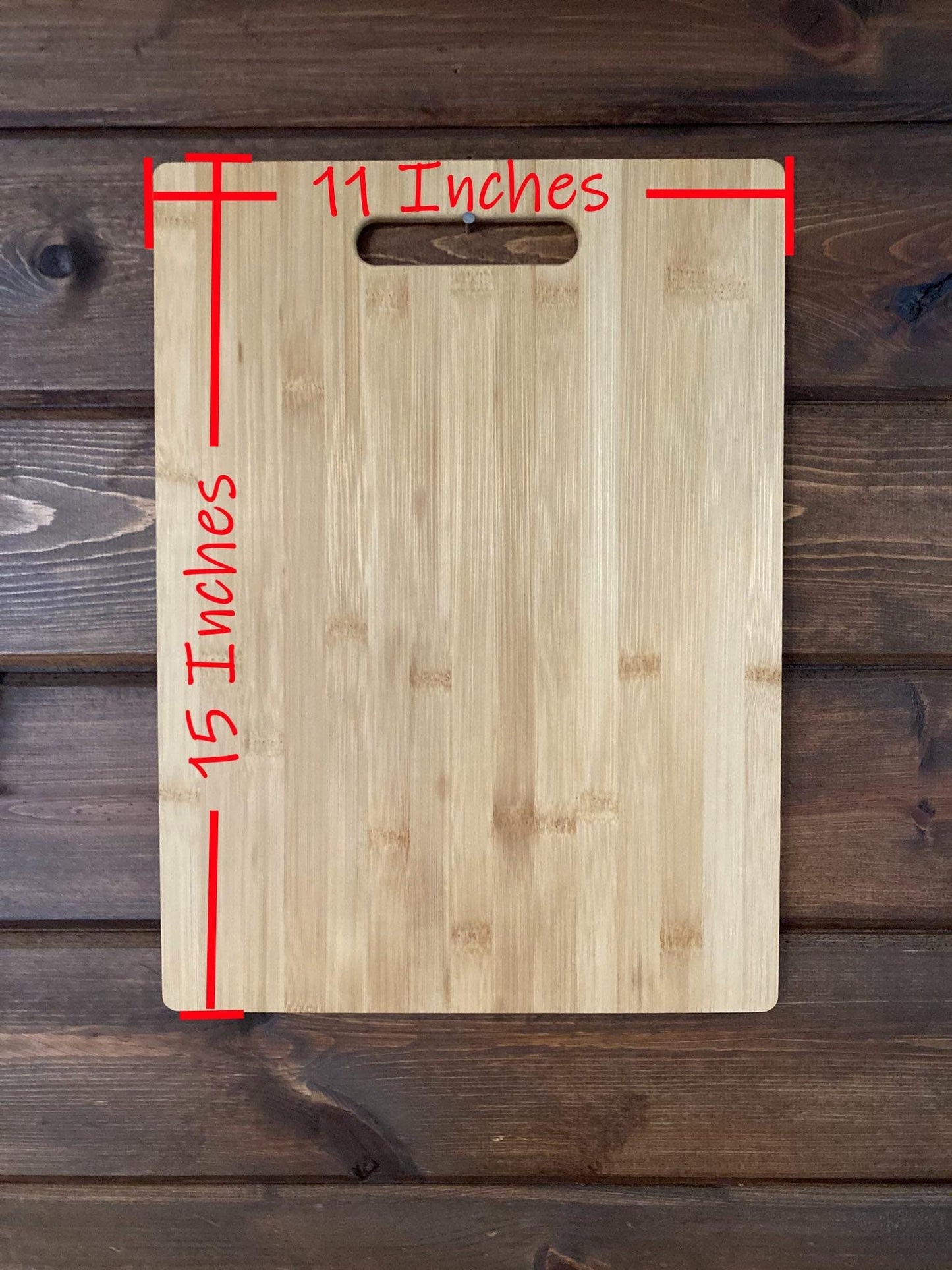 Custom Made Cutting board l Handwritten Recipe l Cutting Board l Bamboo l Ships Fast