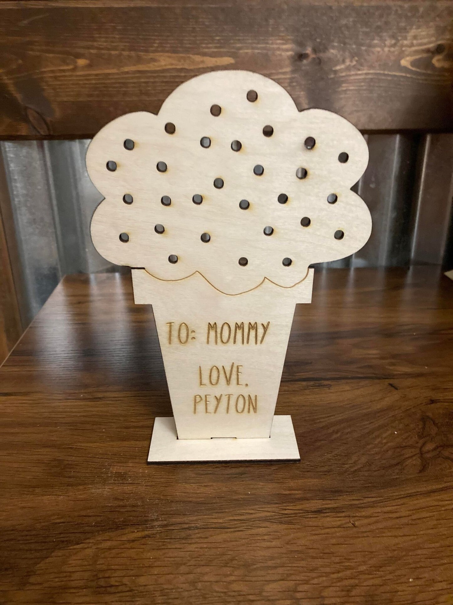 Mothers Day Kids Flower Display | Mothers day Gift | Gift from kids | personalized gift | | Insured Shipping