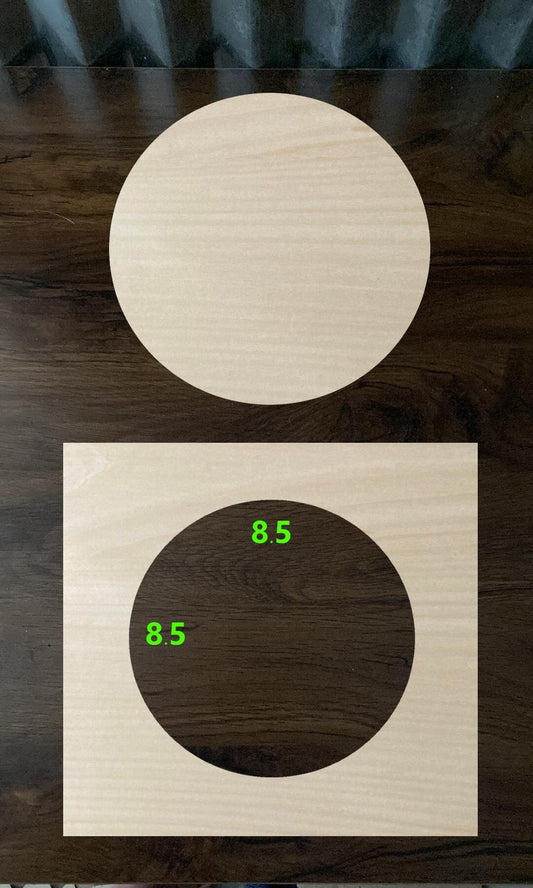 Circle Bleach Stencil