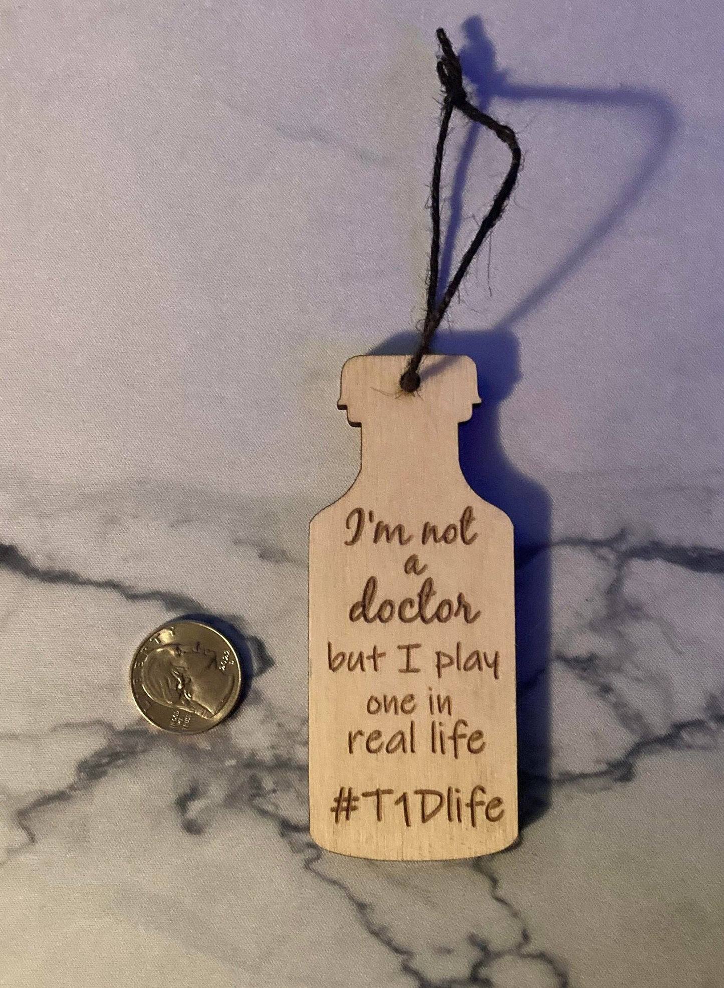 Im Not A Doctor Insulin Christmas Ornament | Personalized Gift | Ships Fast