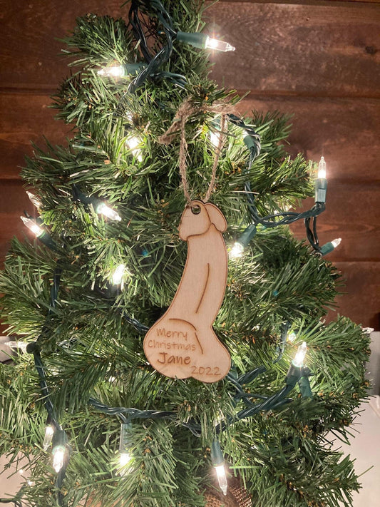 Christmas Dong l Made to order l Perfect gift for In-Laws! Naughty Santa