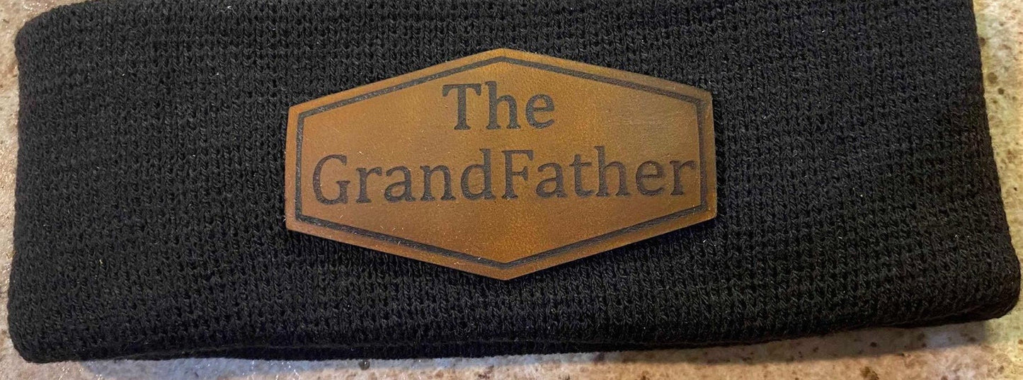 Custom Leather Patch | Custom Name | Your logo made to Order | 3.5-4 Inch Patches