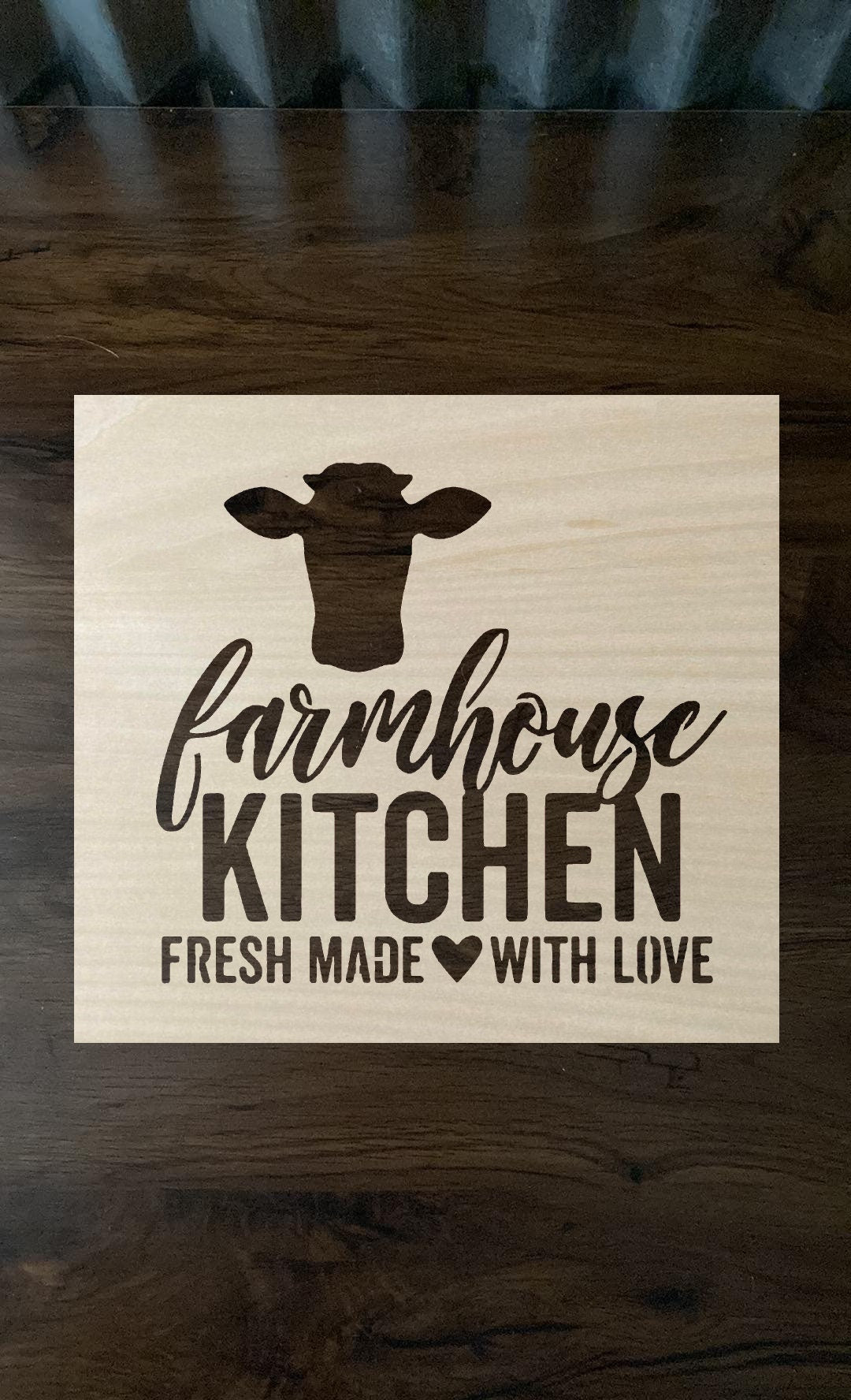 Made To Order Custom Design Stencils - Made from 1/4 Inch Thick Wood - Anything You Want! You Pick The Size Fast Shipping!