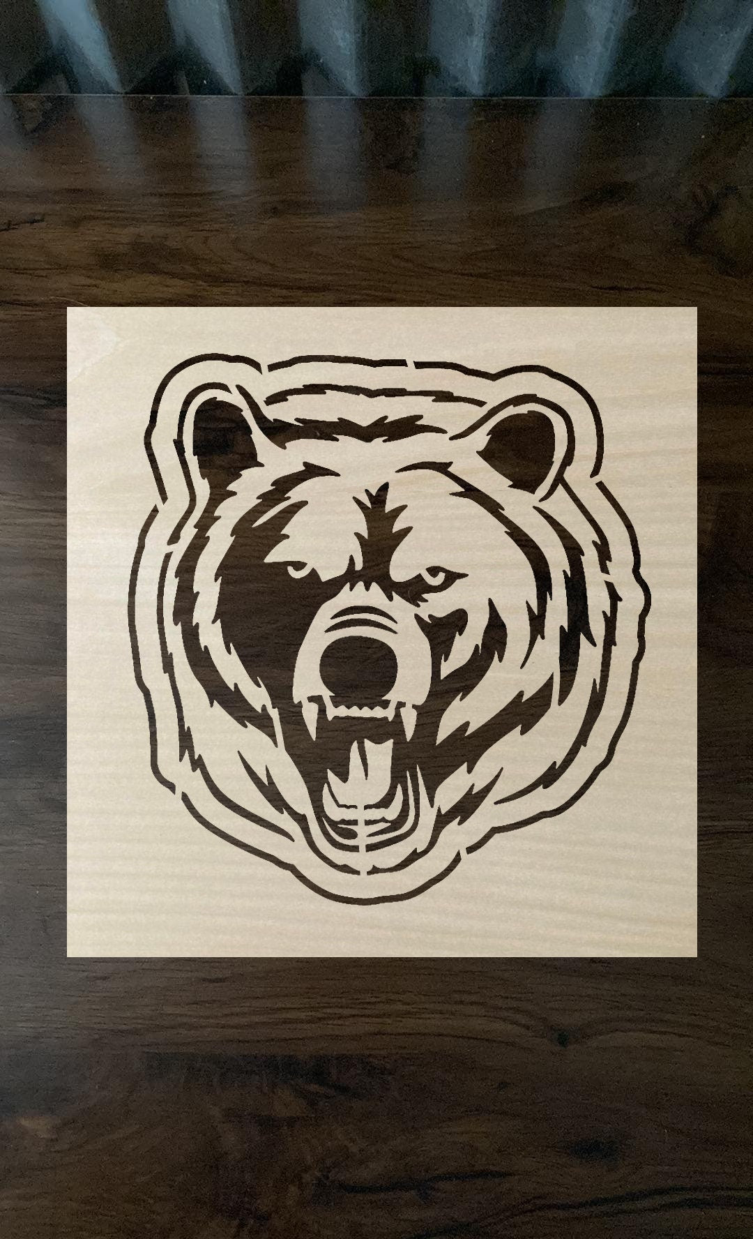 Made To Order Custom Design Stencils - Made from 1/4 Inch Thick Wood - Anything You Want! You Pick The Size Fast Shipping!