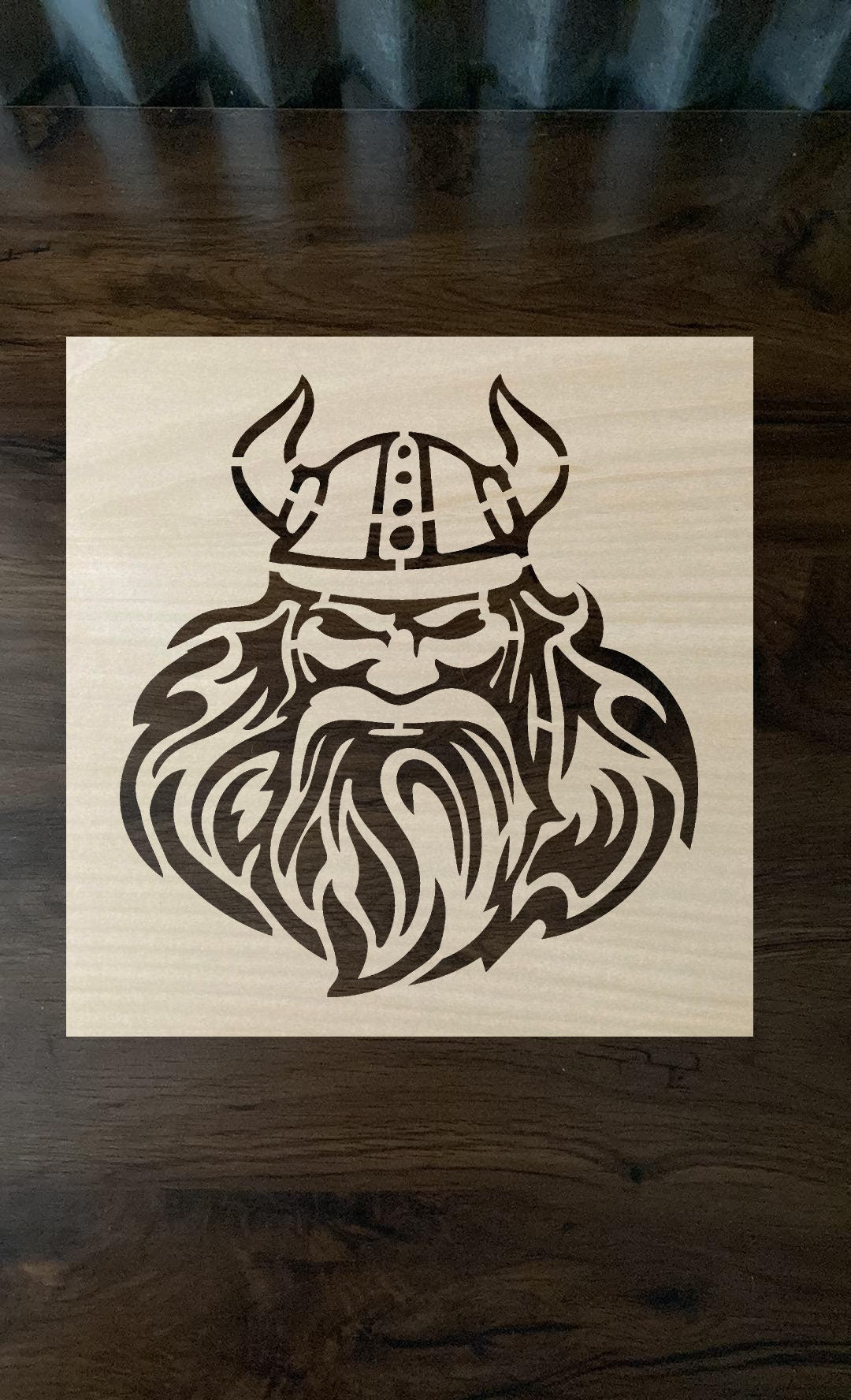 Made To Order Custom Design Stencils - Made from 1/4 Inch Thick Wood - Anything You Want! You Pick The Size Fast Shipping!