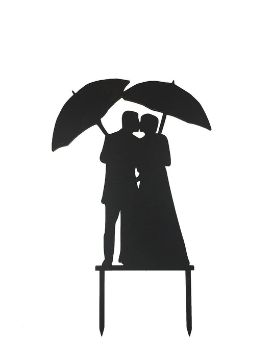 umbrella Wedding Cake Topper