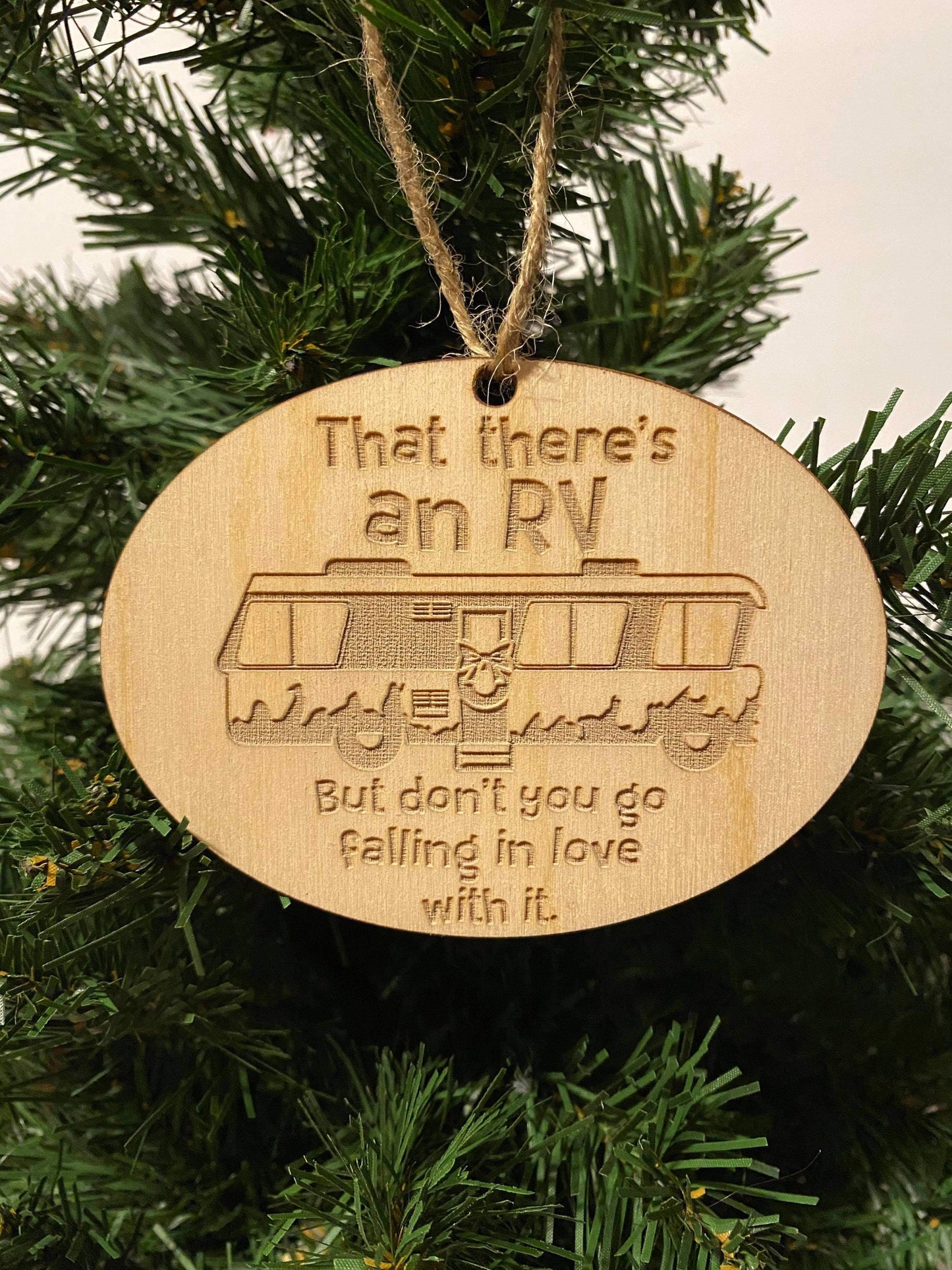 That there's an RV Christmas Ornament | Personalized Gift | Ships Fast