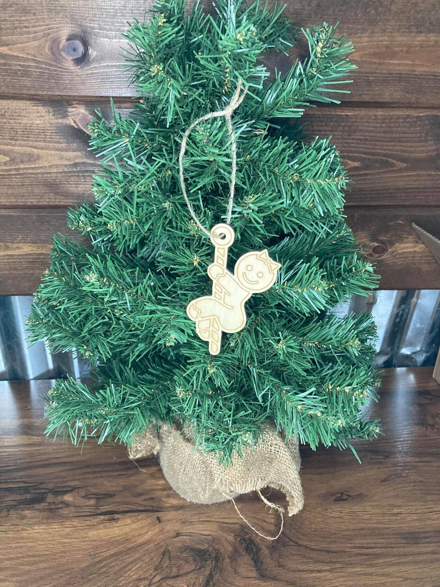 Ginger Breadman Pole Dancing Christmas Ornament | Personalized Gift | Ships Fast