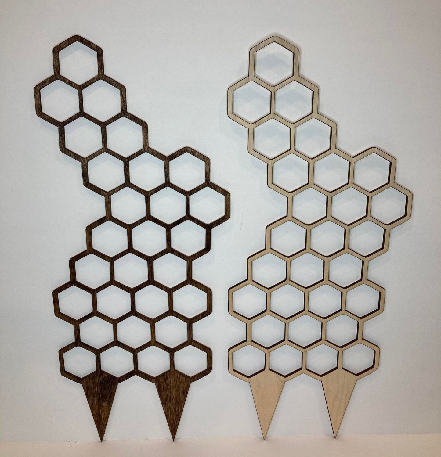 Zig Zag | 1/8 Thickness | Plant Trellis | FAST SHIPPING | Honeycomb Houseplant Trellis | Plant Lover Gift | Insured Shipping