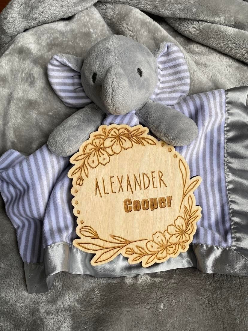 Baby Name Announcement | Baby Name Signs | Baby Announcement | Baby Keepsake | Photo Prop | Baby Shower Gift | You pick your size!