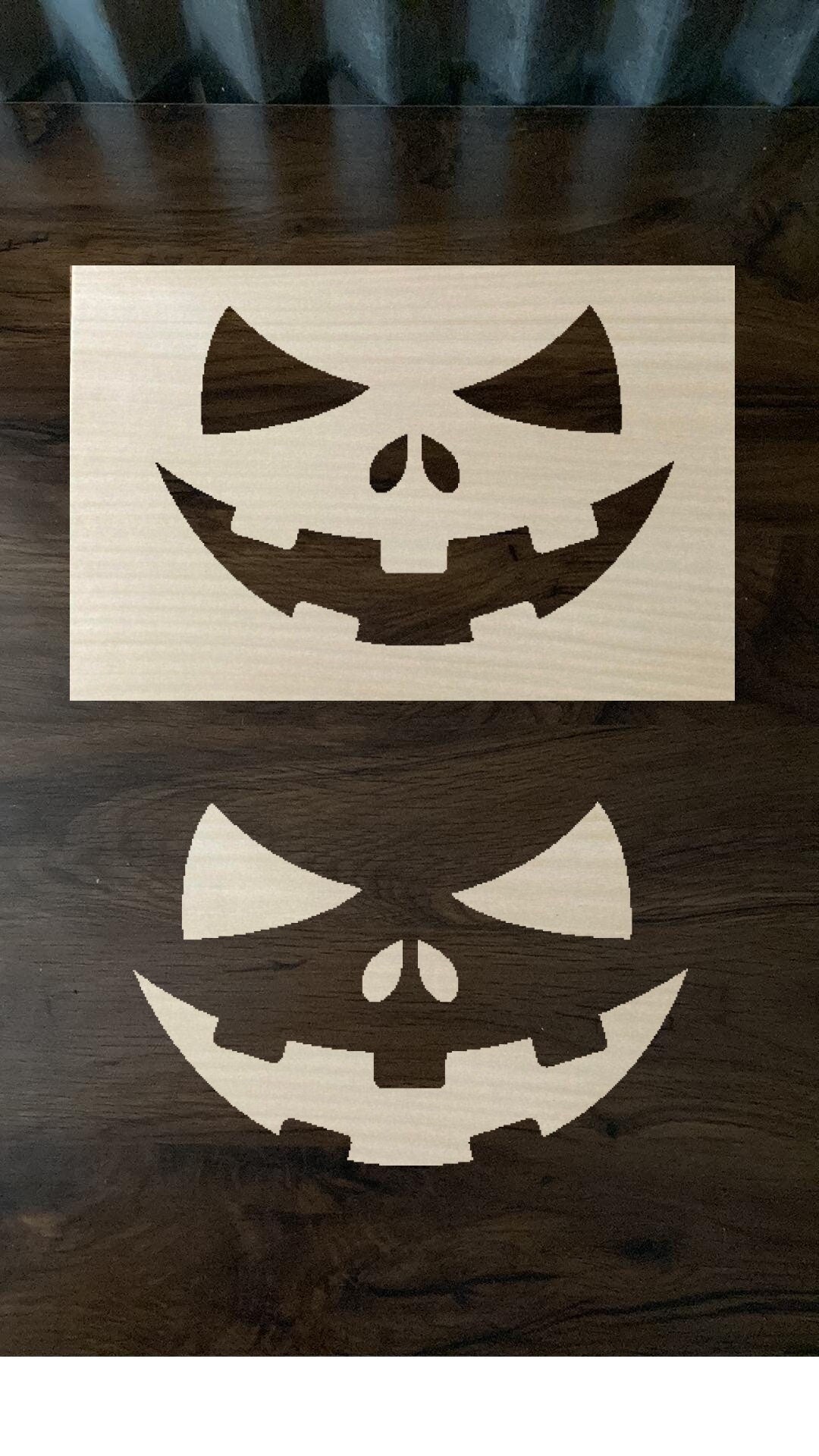 Bleach Stencil Halloween Smile Stencil